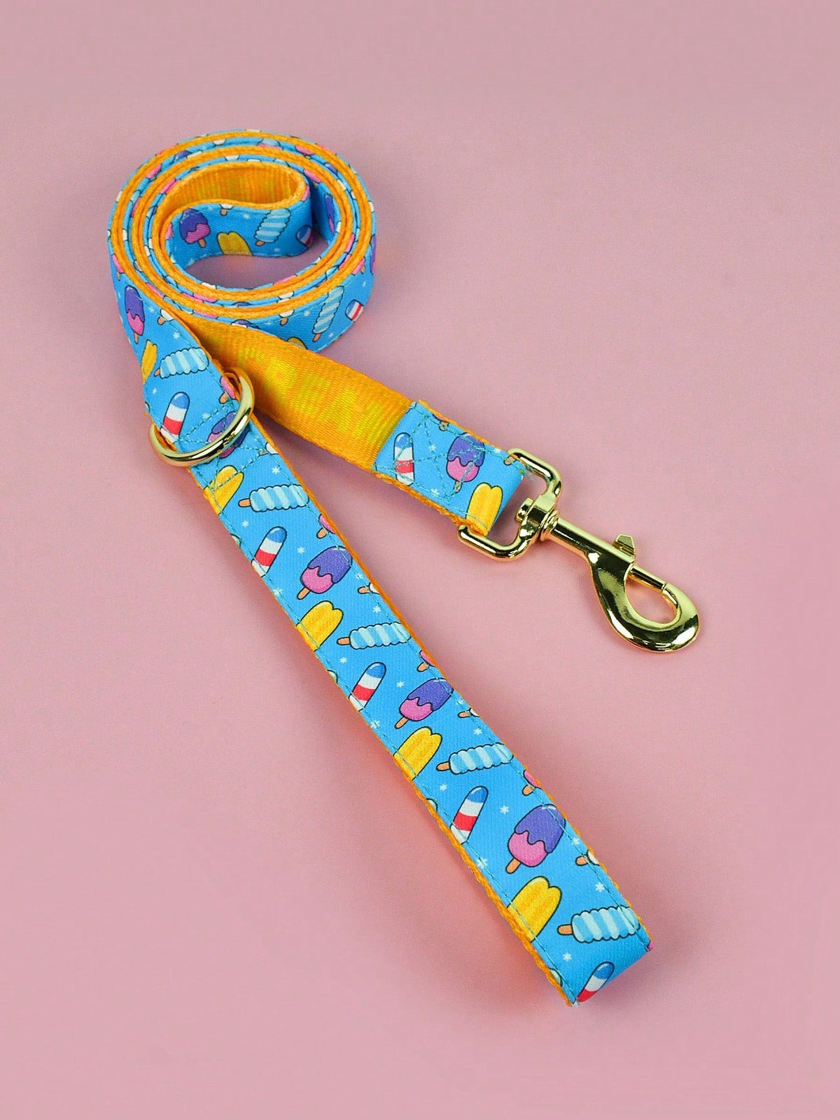 Valentine's Day And New Year Gifts Lovely Pet Traction Rope Double-Sided Printing Pet Dog And Cat Holiday Gift Leash