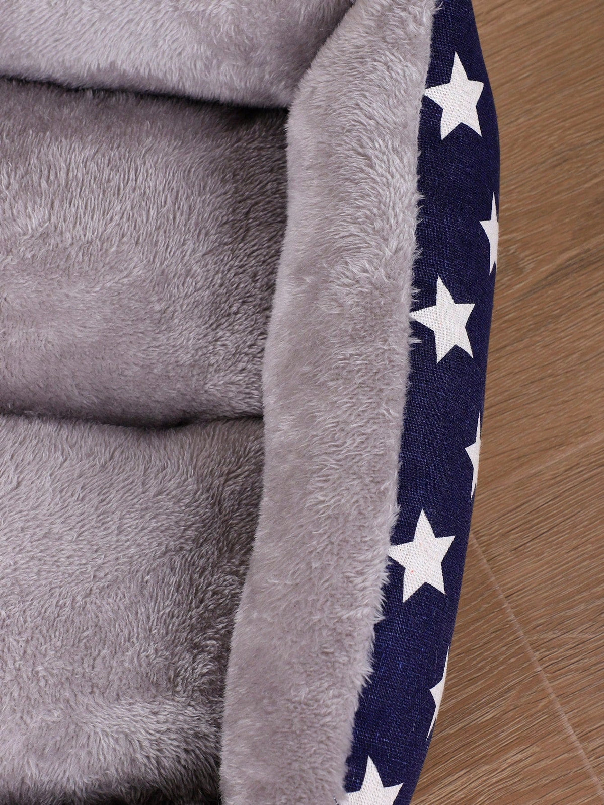 1pc Four Seasons Blue Star Patterned Warm & Breathable Pet Bed Suitable For Small, Medium, And Large Cats And Dogs
