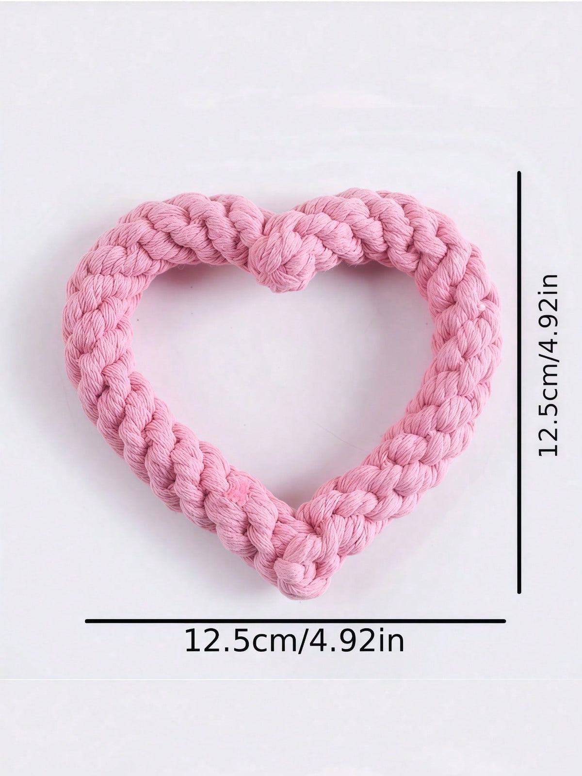 1pc Random Color Heart-Shaped Pet Chew Toy, New Pet Arrival Gift For Kitten Puppy