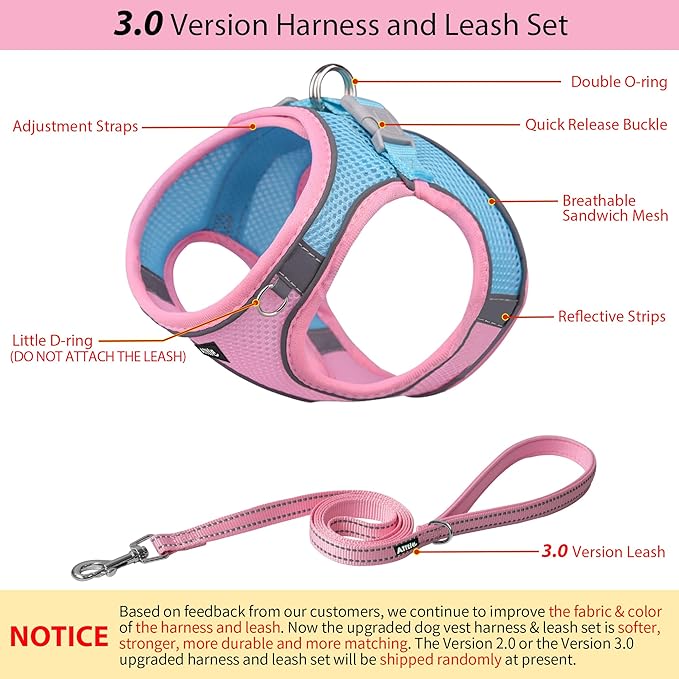 AIITLE Escape Proof Dog Harness