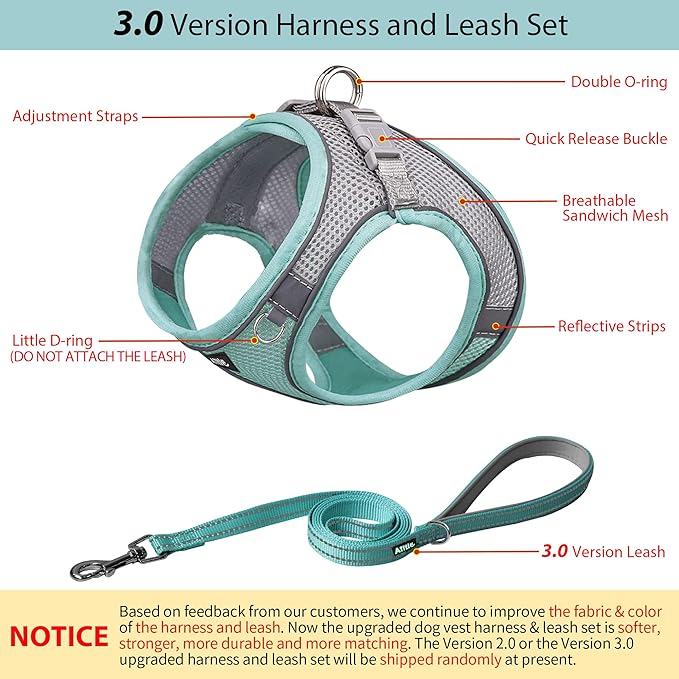AIITLE Escape Proof Dog Harness